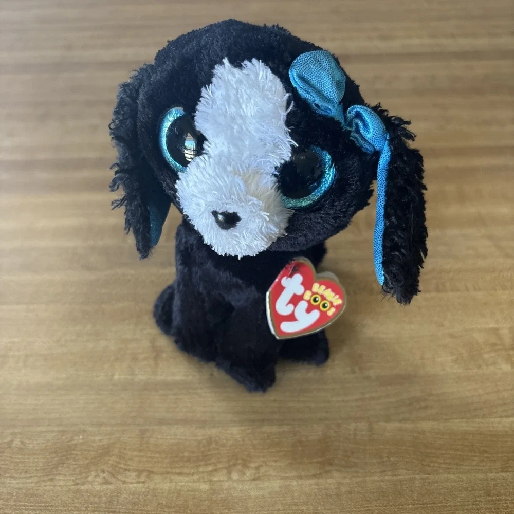 Ty Beanie Boos Tracey Dog Plush Small 6